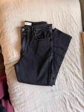 Abercrombie Black High-Rise Skinny Jeans